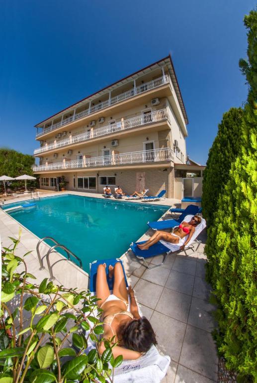 Hotel Dias Olympiakí Aktí Dış mekan fotoğraf